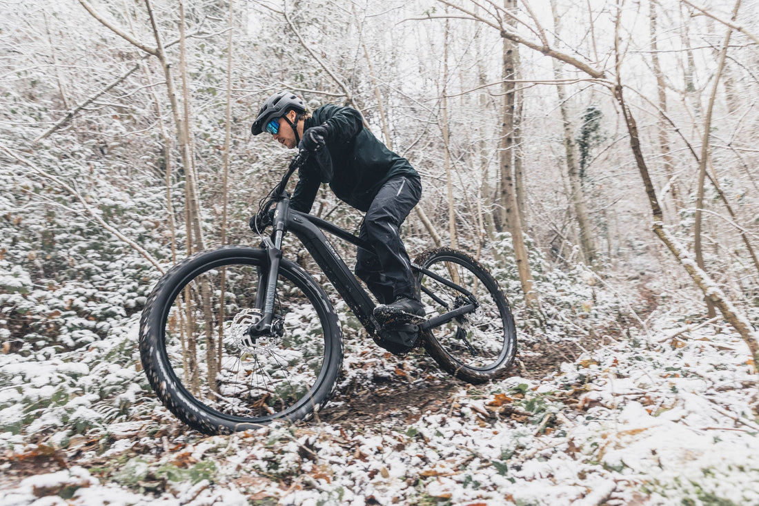 Mountainbiken im Winter